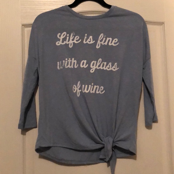 wine lover’s dolman tee 🍷 - Picture 1 of 1